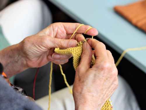 Stricken und Klönen