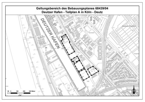 Deutzer Hafen – Teilplan A in Köln-Deutz