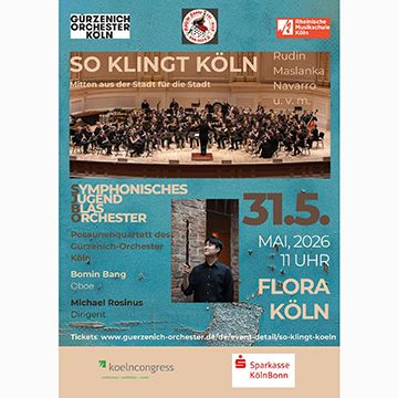 Matinee Konzert mit dem Symphonischen Jugendblasorchester der Rheinischen Musikschule